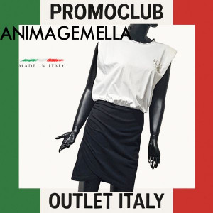 Къса рокля Anima Gemella, 100% памук, размер S, Италия